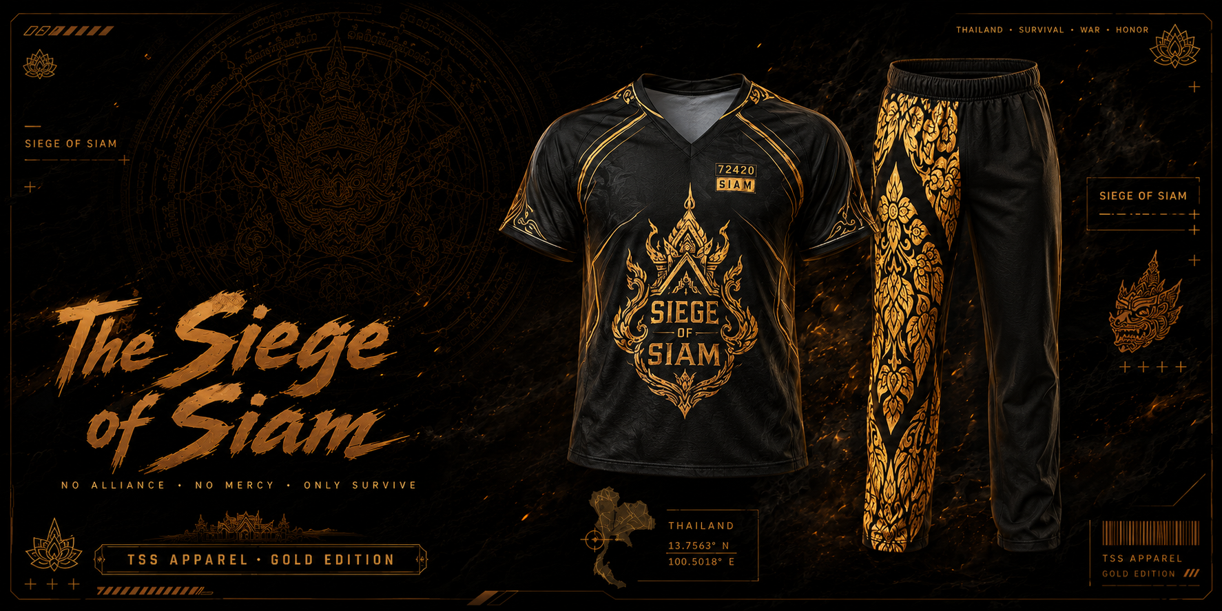 THE SIEGE OF SIAM Official Uniform